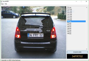 Java ile JavaANPR Kullanarak Plaka Tanıma